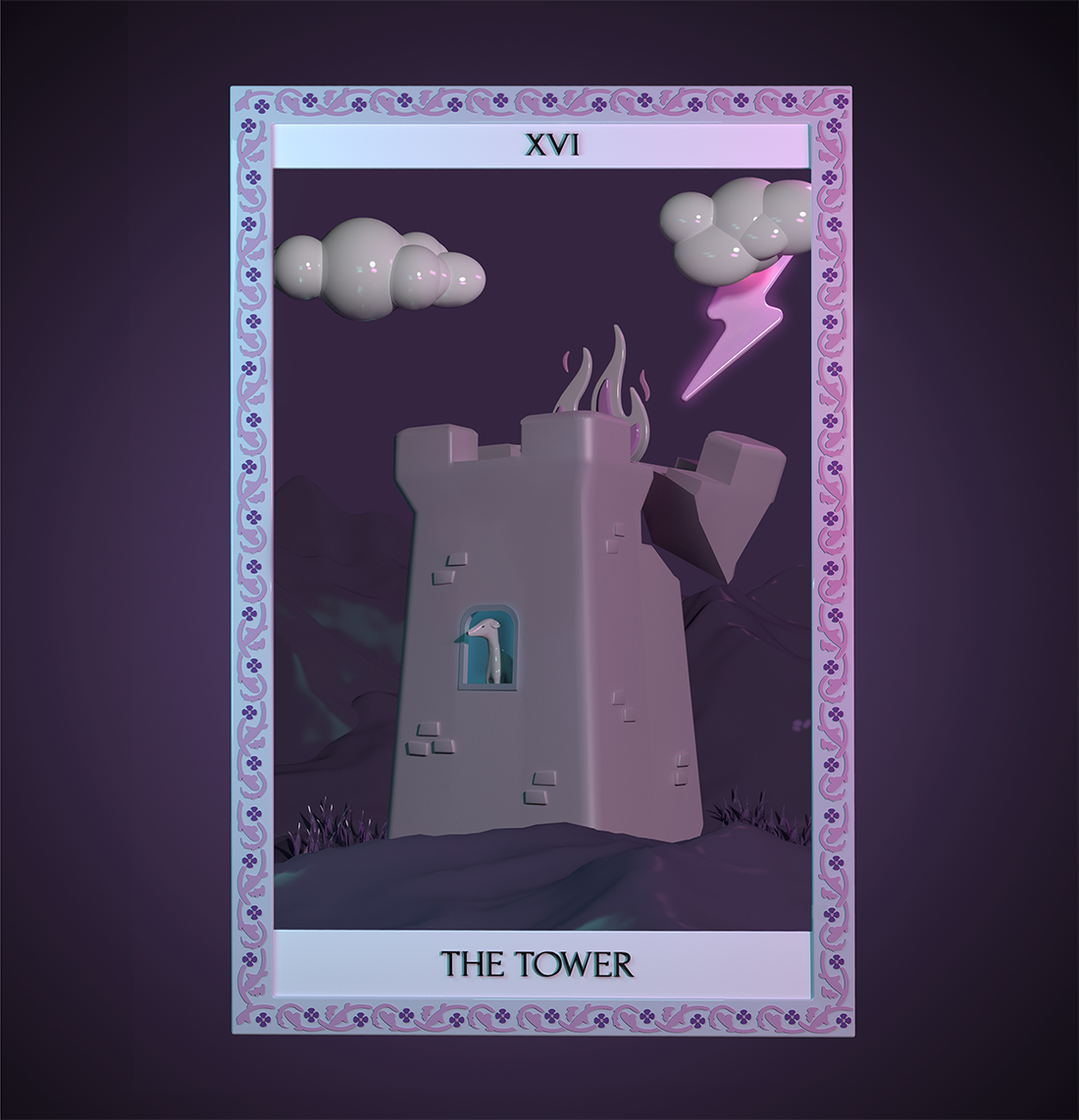 CANINE TAROT DECK (3D) — 4