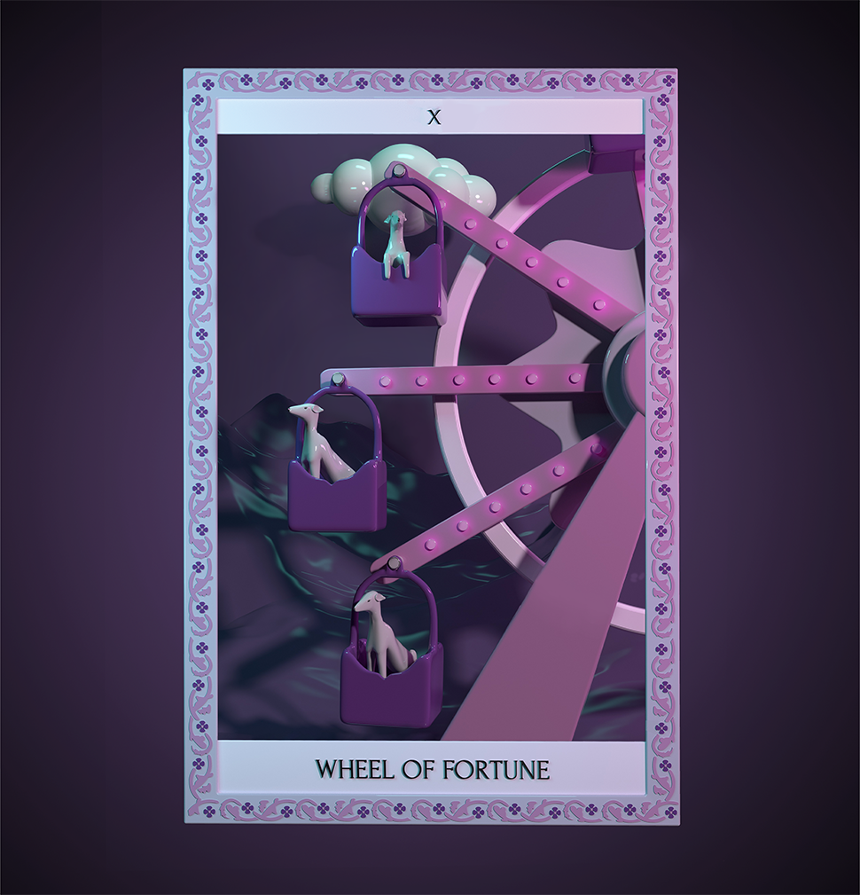 CANINE TAROT DECK (3D) — 6