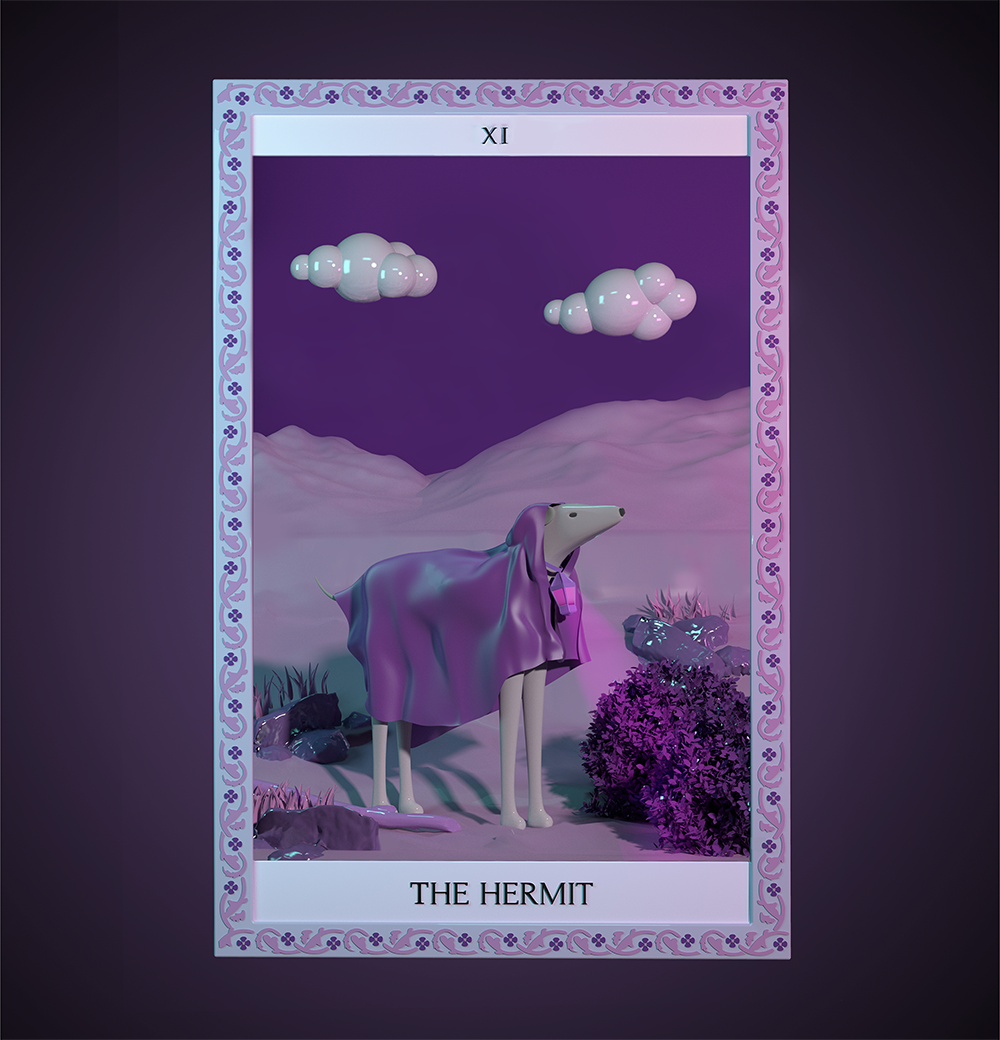 CANINE TAROT DECK (3D) — 7