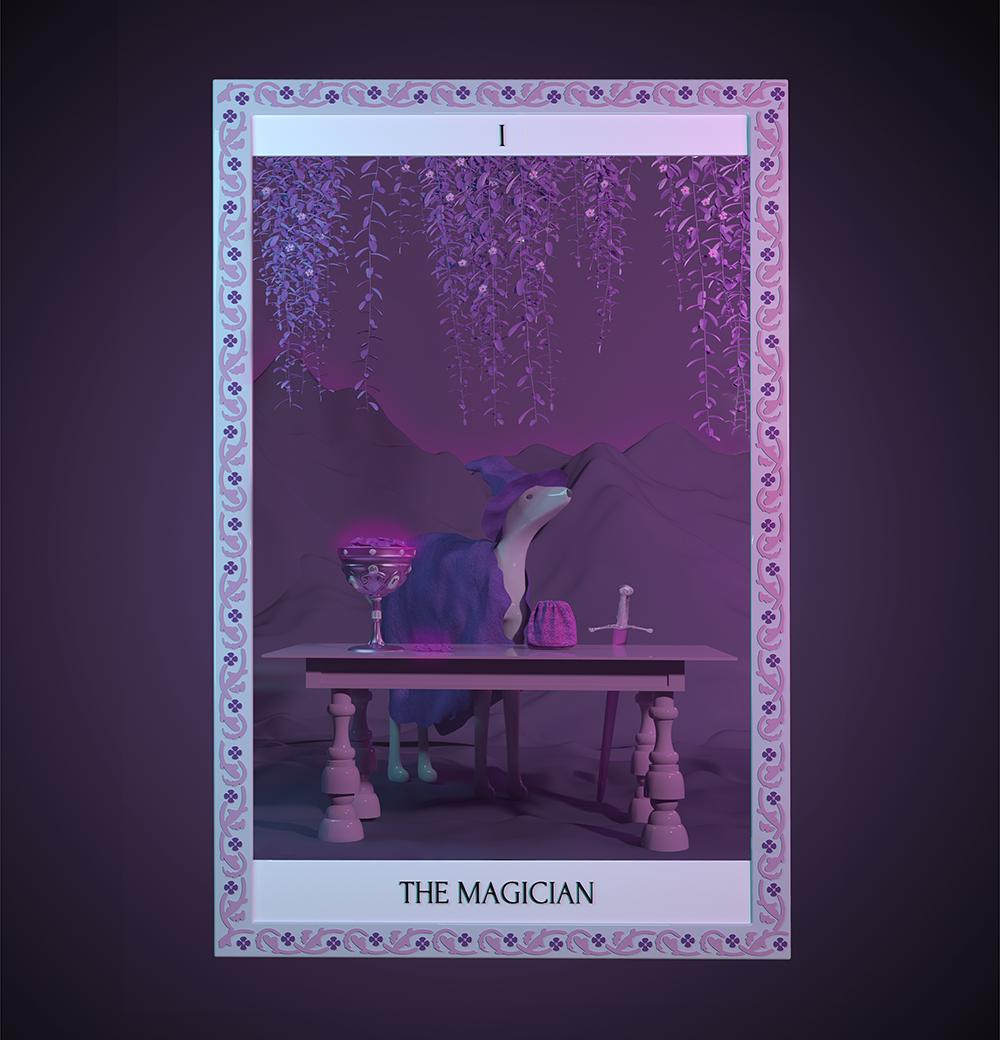 CANINE TAROT DECK (3D)