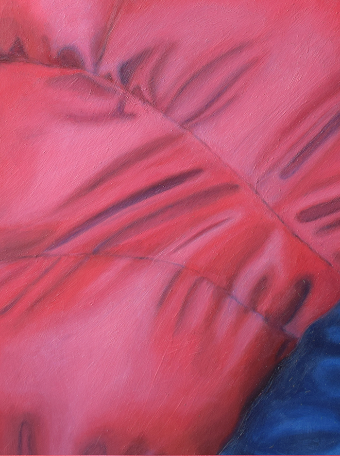 GIRL WITH PUFFER — 2