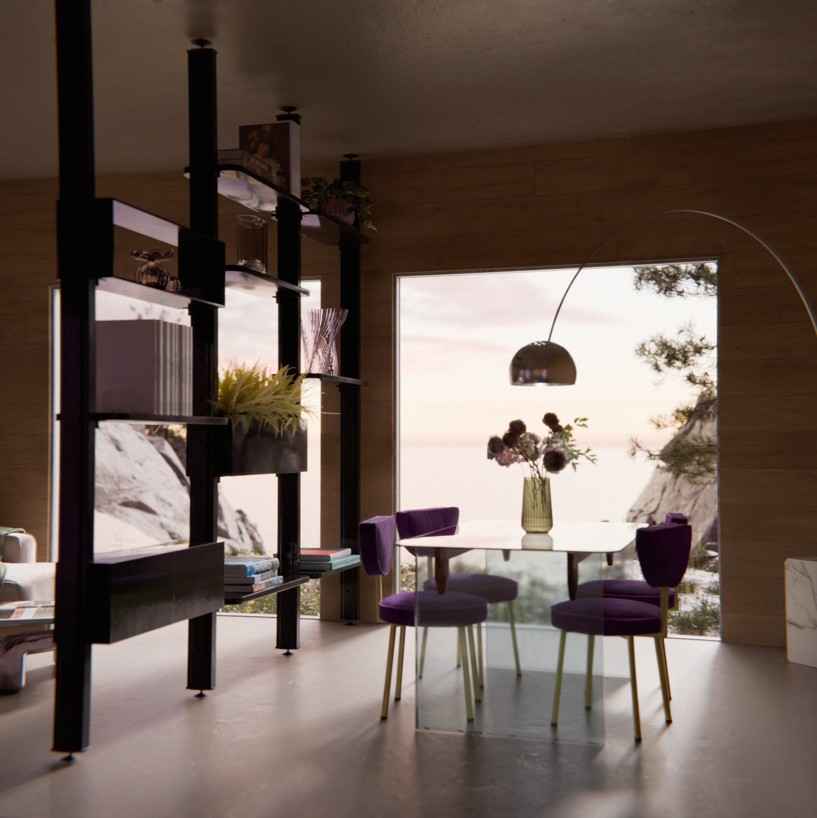 LIVING ROOM BY THE SEA — 2