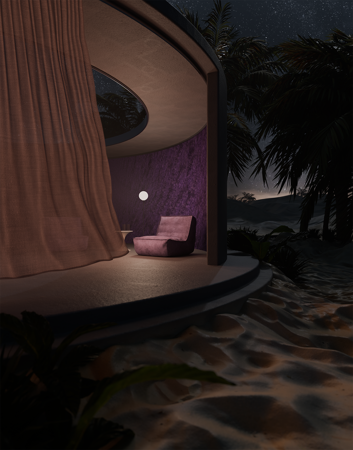 NIGHT IN A REMOTE PLACE