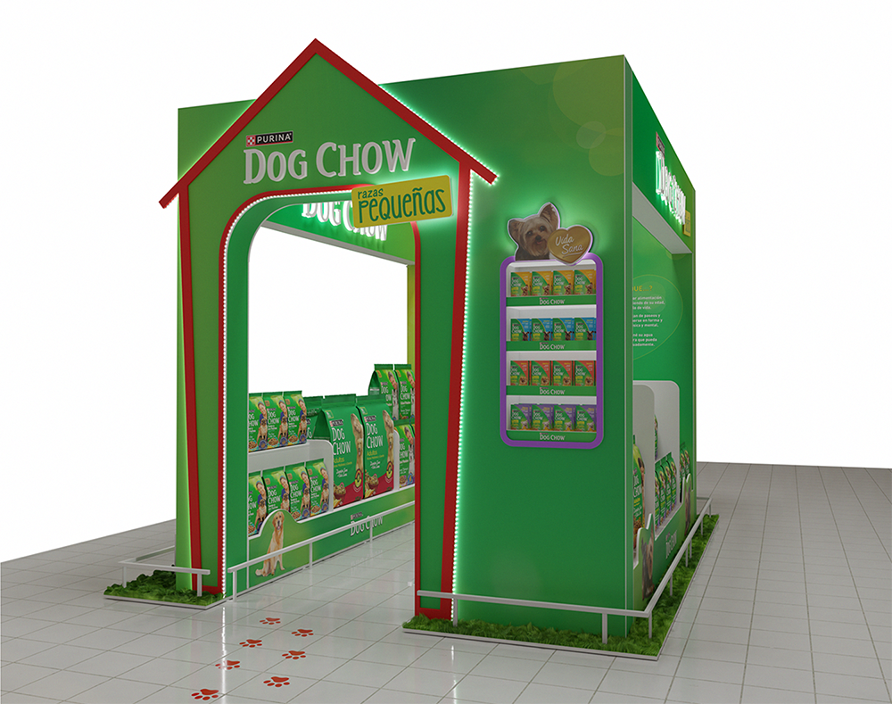 DOG CHOW STAND — 1