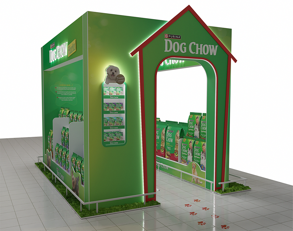 DOG CHOW STAND — 2